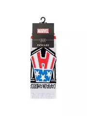 Носки мужские (короткие) diwari ©marvel 074 светло-серый, , 40-41 (25), DIWARI, - 3