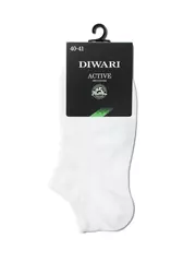 Мужские короткие спортивные носки diwari active 484 белый, , 40-41 (25), DIWARI, - 2