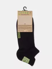 Короткие мужские носки с хлопком и коноплей diwari 147 черный, , 40-41 (25), DIWARI, - 5