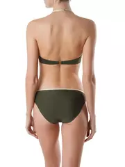 Бюстгалтер купальный женский лиф-бандо с мягкими чашками glamour, , 75(B), ESLI, - 2