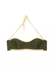 Бюстгалтер купальный женский лиф-бандо с мягкими чашками glamour, , 75(B), ESLI, - 3