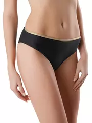 Трусы купальные с эффектной золотой окантовкой ambition 0317, , 106/2XL, ESLI, - 1