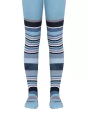 Детские колготки sof-tiki (махровые внутри) с рисунками 395 светло-голубой, , 92-98 (14), CONTE-KIDS, - 1