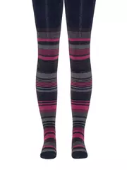 Детские колготки sof-tiki (махровые внутри) с рисунками 399 темно-синий, , 140-146 (22), CONTE-KIDS, - 1