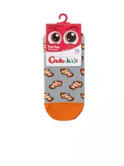 Антискользящие детские носки tip-top 634 серый, , 16, CONTE-KIDS, - 2