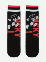 Хлопковые мужские носки diwari «mickey» ©disney 367 черный, , 40-41 (25), DIWARI, - 1