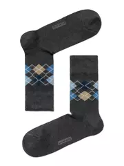 Хлопковые носки diwari в фирменной коробке (2 пары) 718 темно-серый, , 40-41 (25), DIWARI, - 2