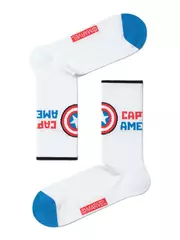 Удлиненные мужские носки diwari с рисунками ©marvel 176 белый, , 42-43 (27), DIWARI, - 1