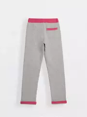 Брюки для девочек conte joggy grey-pink, , 122,128-64, CONTE ELEGANT, - 4