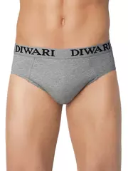 Трусы мужские diwari premium slip msl 759 (в коробке) grey melange, , 78,82/S, DIWARI, - 1