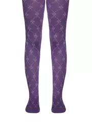Колготки детские conte-kids bravo 375 темно-сиреневый, , 116-122 (18), CONTE-KIDS, - 1