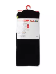 Колготки детские с рисунком «run» 559 черный, , 116-122 (18), CONTE-KIDS, - 3