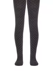 Детские колготки tip-top 454 темно-серый, , 116-122 (18), CONTE-KIDS, - 1