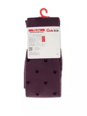 Колготки детские conte-kids tip-top 574 баклажан, , 116-122 (18), CONTE-KIDS, - 3