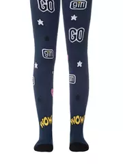 Детские колготки tip-top 443 темно-синий, , 140-146 (22), CONTE-KIDS, - 1