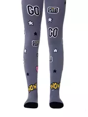 Детские колготки tip-top 443 темный джинс, , 140-146 (22), CONTE-KIDS, - 1