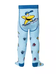 Детские колготки tip-top 441 голубой, , 62-74 (12), CONTE-KIDS, - 1