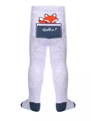 Колготки детские tip-top 440 светло-серый, , 62-74 (12), CONTE-KIDS, - 2