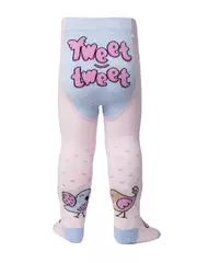 Колготки детские tip-top (весёлые ножки) 480 cветло-розовый, , 104-110 (16), CONTE-KIDS, - 1