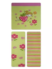 Колготки детские tip-top (весёлые ножки) 357 салатовый, , 80-86 (14), CONTE-KIDS, - 2