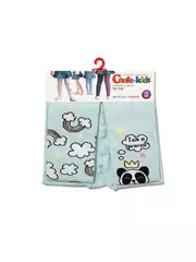 Колготки детские tip-top (весёлые ножки) 482 бледно-бирюзовый, , 92-98 (14), CONTE-KIDS, - 3