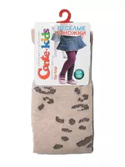 Колготки детские (весёлые ножки) tip-top 513 темно-серый-бежевый, , 116-122 (18), CONTE-KIDS, - 2