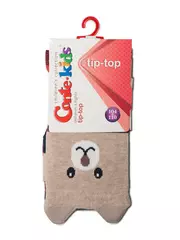 Колготки детские conte-kids tip-top (мордашки) 449 темно-синий-красный, , 62-74 (12), CONTE-KIDS, - 3