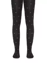 Детские колготки conte-kids tip-top с люрексом 546 черный, , 104-110 (16), CONTE-KIDS, - 1