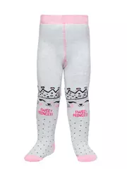 Колготки детские sof-tiki (махровые внутри) с рисунками 524 светло-серый, , 62-74 (12), CONTE-KIDS, - 1