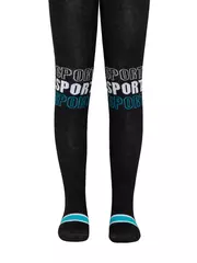 Колготки детские хлопковые conte-kids tip-top 551 черный, , 104-110 (16), CONTE-KIDS, - 1