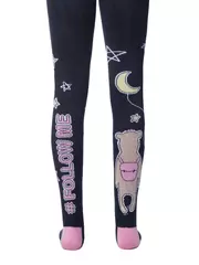 Колготки детские tip-top c яркими рисунками "веселые ножки" 488 темно-синий, , 116-122 (18), CONTE-KIDS, - 2