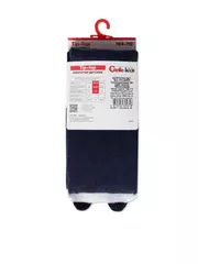 Колготки детские хлопковые tip-top 562 темно-синий, , 62-74 (12), CONTE-KIDS, - 3