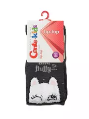 Колготки детские tip-top 504 темно-серый, , 92-98 (14), CONTE-KIDS, - 3