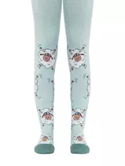 Колготки детские tip-top 505 бледно-бирюзовый, , 92-98 (14), CONTE-KIDS, - 1