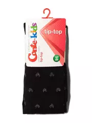 Колготки детские хлопковые conte-kids tip-top с люрексом 547 черный, , 140-146 (22), CONTE-KIDS, - 2