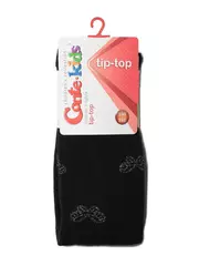 Колготки детские хлопковые conte-kids tip-top с люрексом 550 черный, , 140-146 (22), CONTE-KIDS, - 2