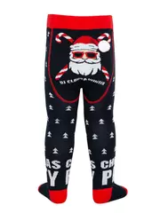 Колготки детские новогодние conte-kids new year 584 т.синий, , 62-74 (12), CONTE-KIDS, - 1