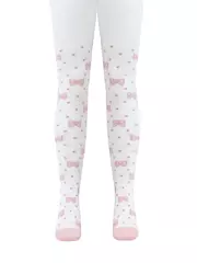 Колготки детские esli 591 белый, , 92-98 (14), ESLI, - 1