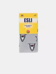 Колготки детские esli 613 светло-серый, , 104-110 (16), ESLI, - 3