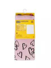Колготки детские esli 594 пепельно-розовый, , 128-134 (20), ESLI, - 3