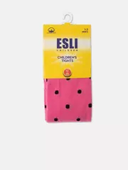 Колготки детские esli 607 розовый, , 92-98 (14), ESLI, - 2