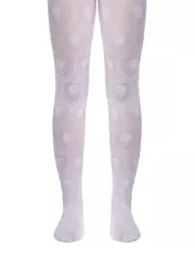 Колготки детские нарядные с рисунками ©disney frozen 40 и вкладышем-раскраской bianco, , 140-146, CONTE ELEGANT, - 2
