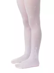 Колготки детские нарядные с рисунками ©disney frozen 40 и вкладышем-раскраской bianco, , 140-146, CONTE ELEGANT, - 2