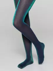 Колготки детские из микрофибры с люрексом holiday mare-marino, , 104-110, CONTE ELEGANT, - 1