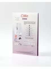 Колготки детские из микрофибры с рисунком и декором pretty bianco, , 104-110, CONTE ELEGANT, - 5