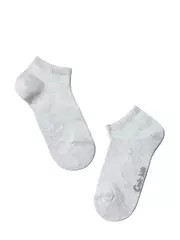 Короткие детские спортивные носки conte-kids active 484 светло-серый, , 14, CONTE-KIDS, - 1