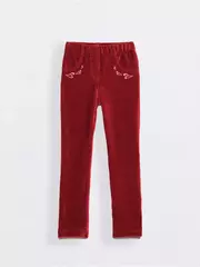 Леггинсы для девочек avrora bordo, , 98-48, CONTE ELEGANT, - 3