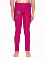 Леггинсы для девочек butterfly fuchsia, , 128,134-68, CONTE-KIDS, - 1