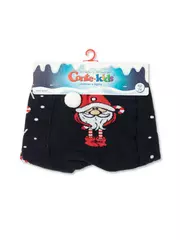 Новогодние детские колготки с помпоном «sweet» conte-kids 555 темно-синий, , 62-74 (12), CONTE-KIDS, - 2