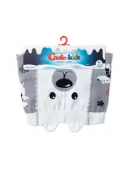 Новогодние детские колготки conte-kids "bear" 588 серый, , 104-110 (16), CONTE-KIDS, - 3